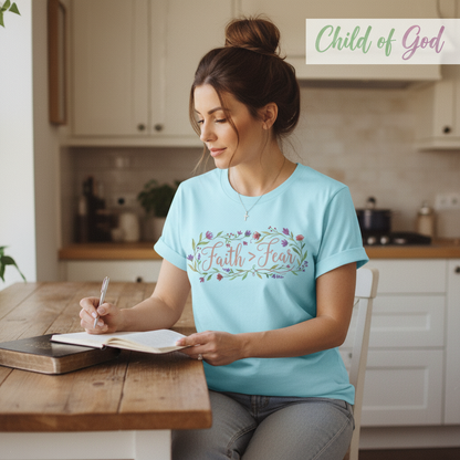 Faith Over Fear T-Shirt__use
