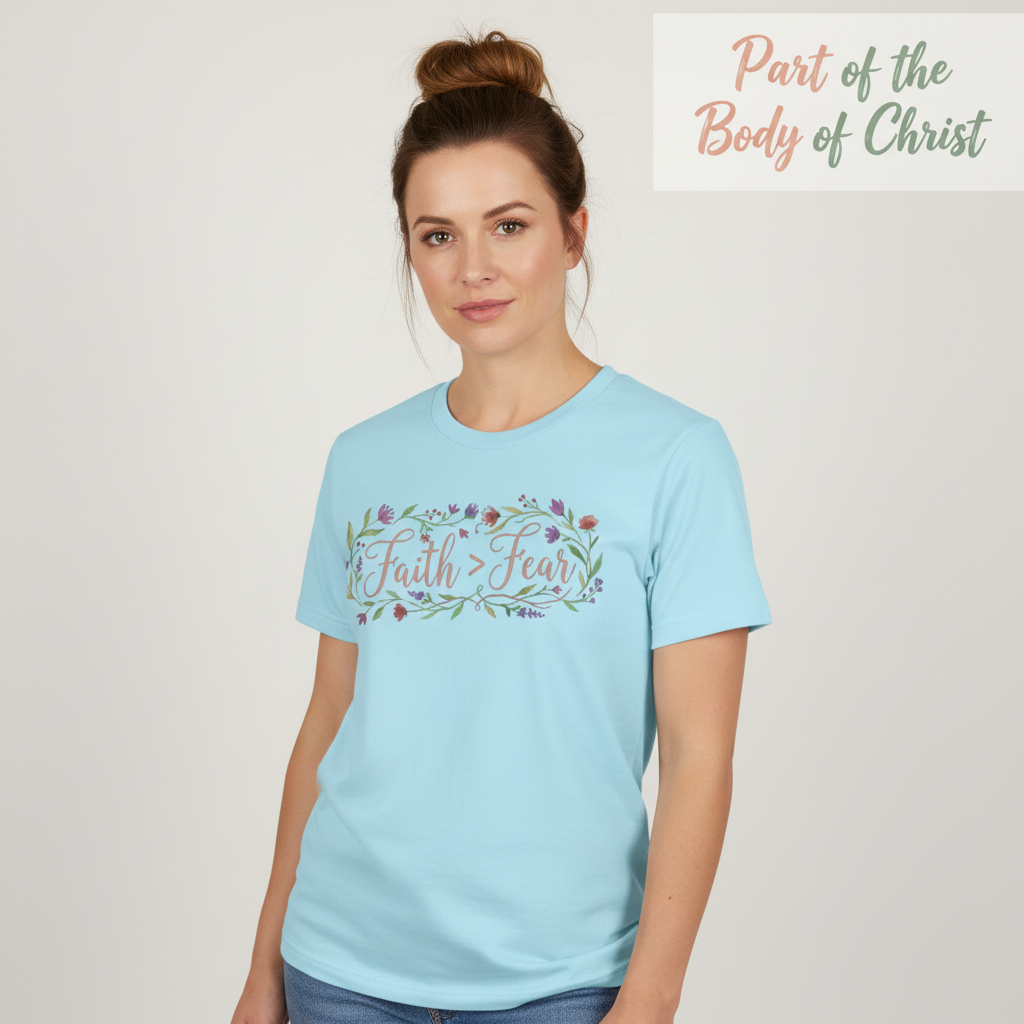 Faith Over Fear T-Shirt__hero