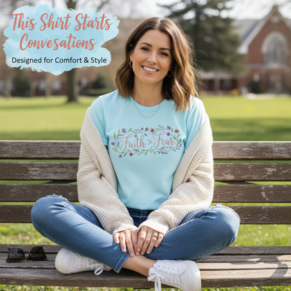 Faith Over Fear T-Shirt__pair