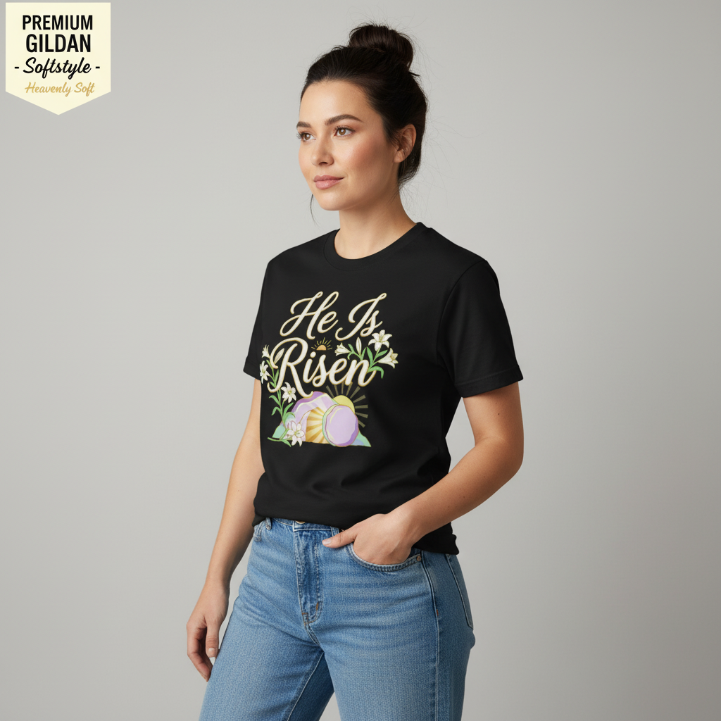 He Is Risen T-Shirt__benefit