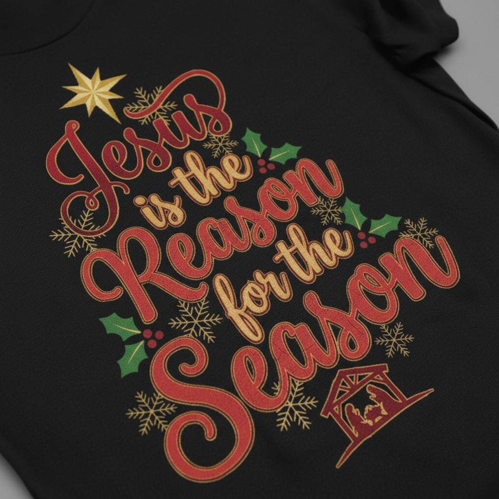 Jesus Is the Reason T-Shirt__detail