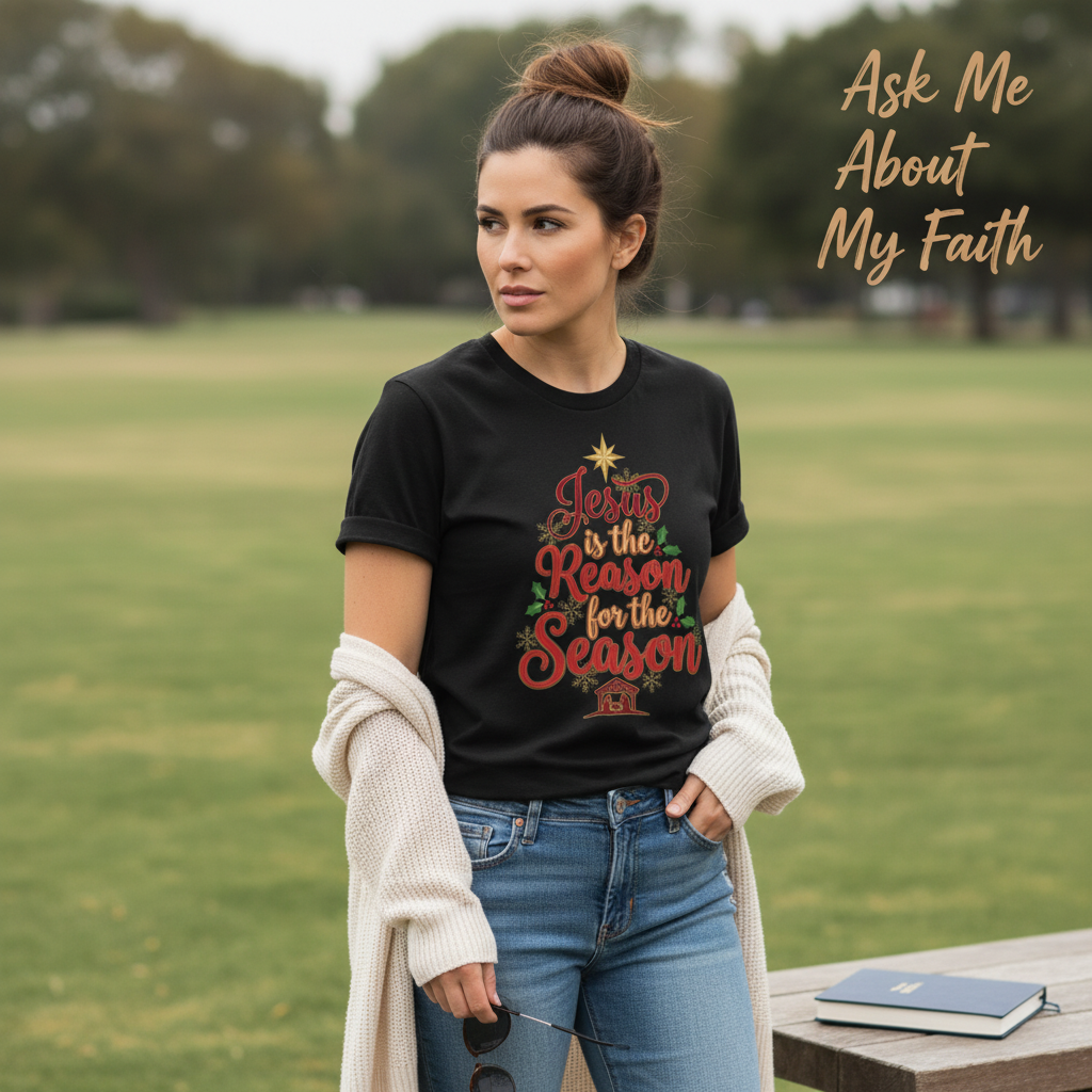 Jesus Is the Reason T-Shirt__pair