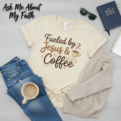 Fueled by Jesus & Coffee T-Shirt__pair