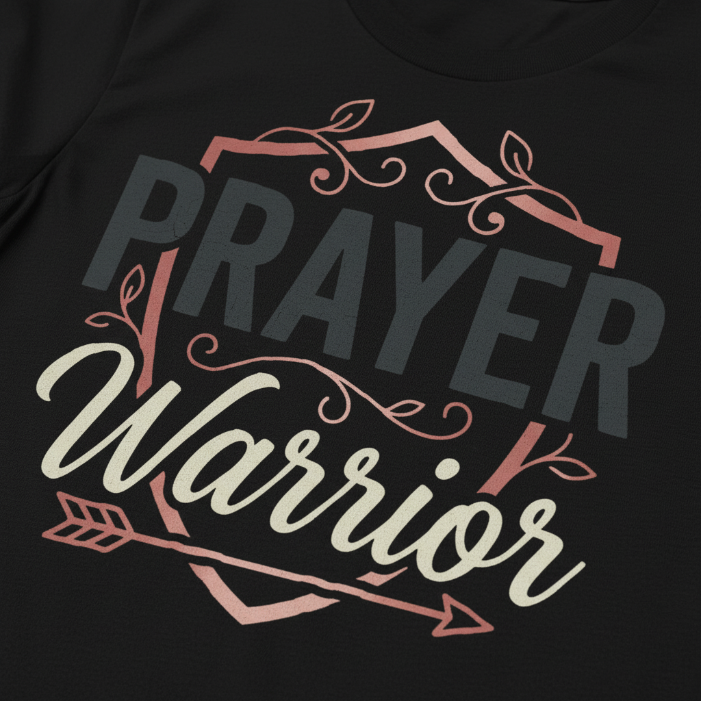 Prayer Warrior T-Shirt__detail