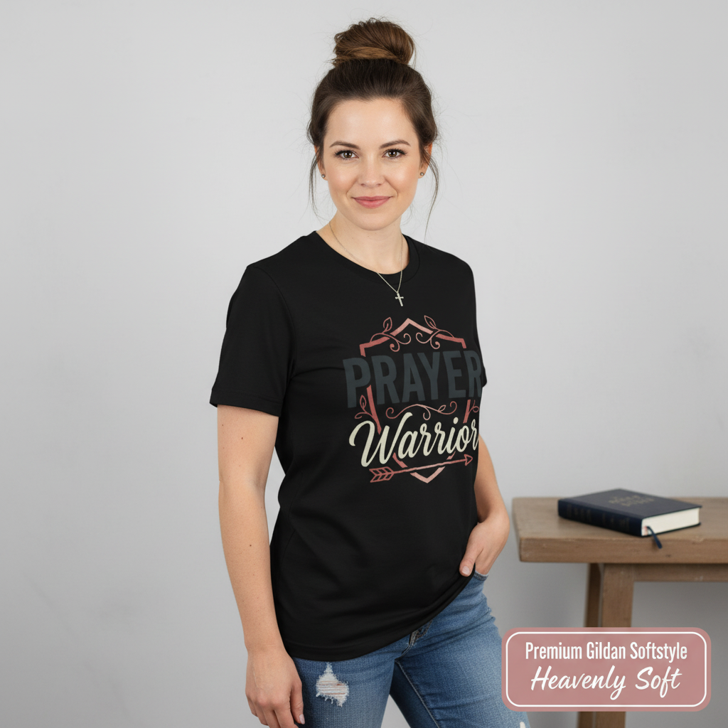 Prayer Warrior T-Shirt__space