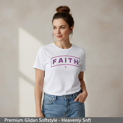 Bold FAITH Arch T-Shirt__space