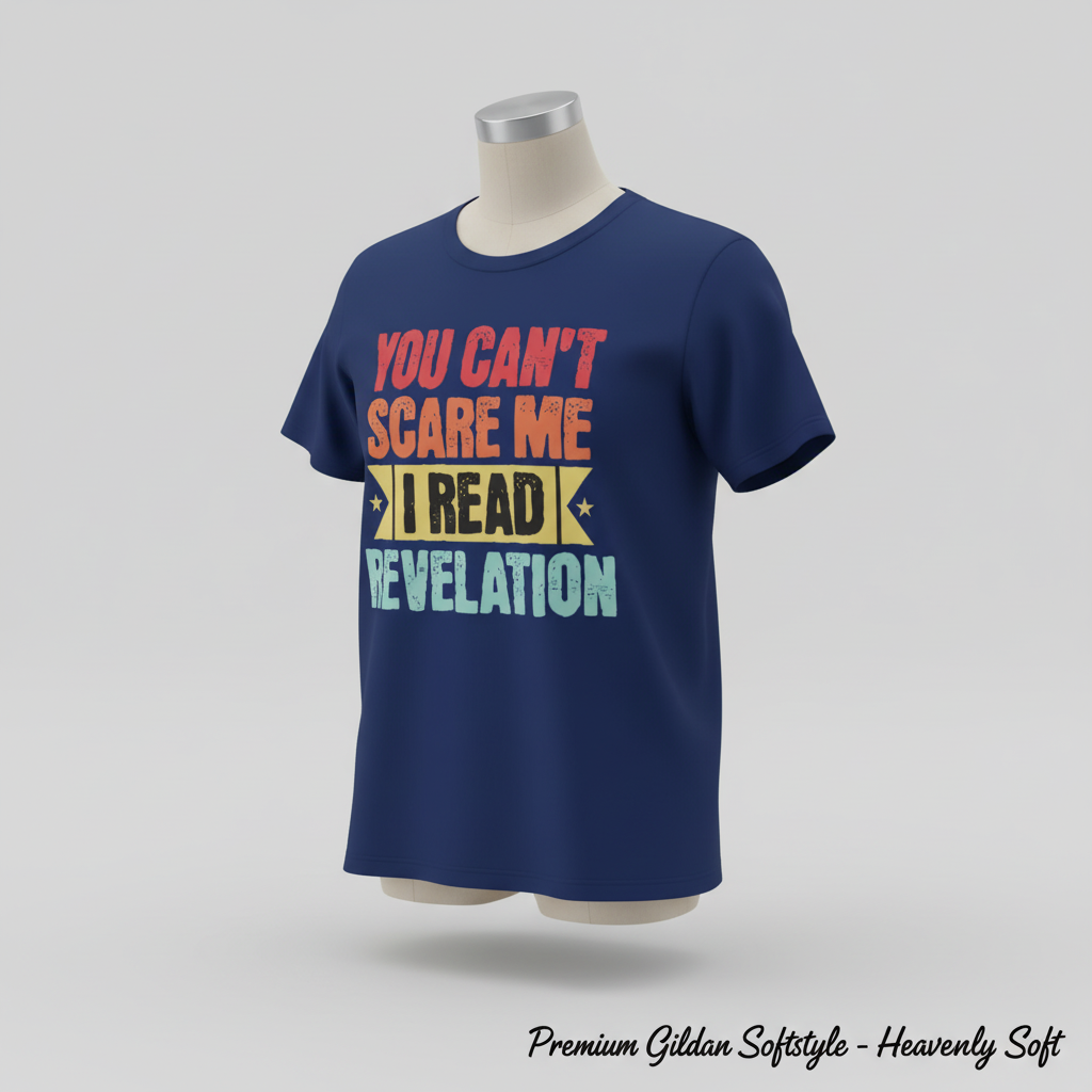 You Can't Scare Me Revelation T-Shirt__space