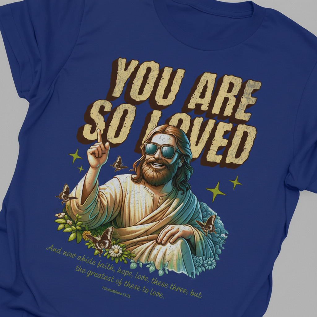 You Are So Loved T-Shirt__detail