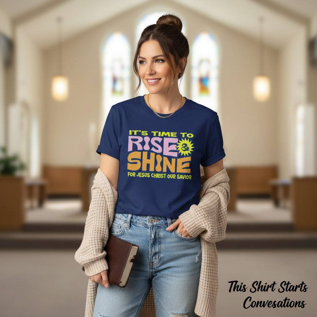 Rise and Shine for Jesus T-Shirt__pair