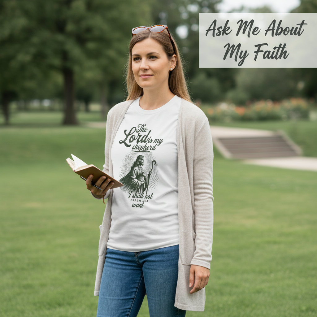 The Lord Is My Shepherd T-Shirt__pair