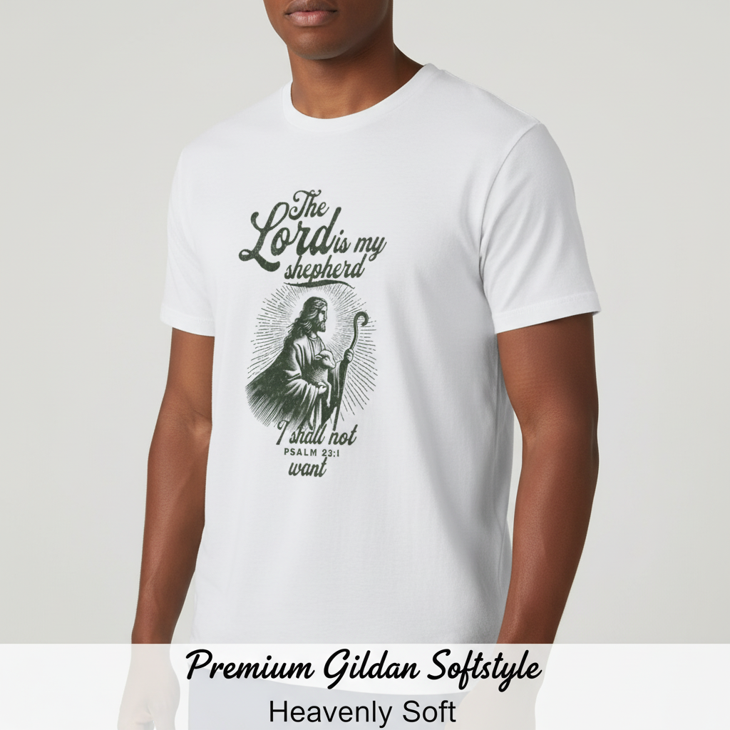 The Lord Is My Shepherd T-Shirt__space