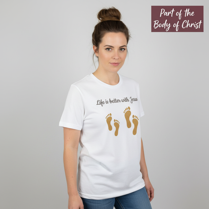 Life Is Better with Jesus T-Shirt__hero