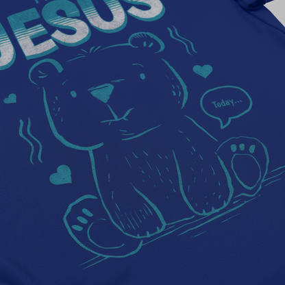 I Need Jesus Bear T-Shirt__detail
