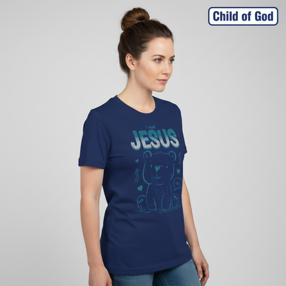 I Need Jesus Bear T-Shirt__hero