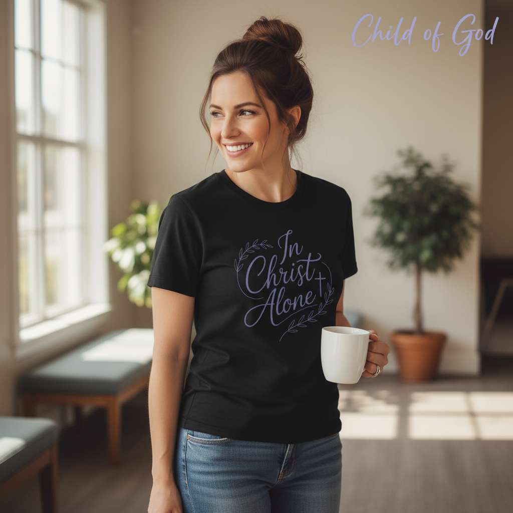 In Christ Alone T-Shirt__lifestyle