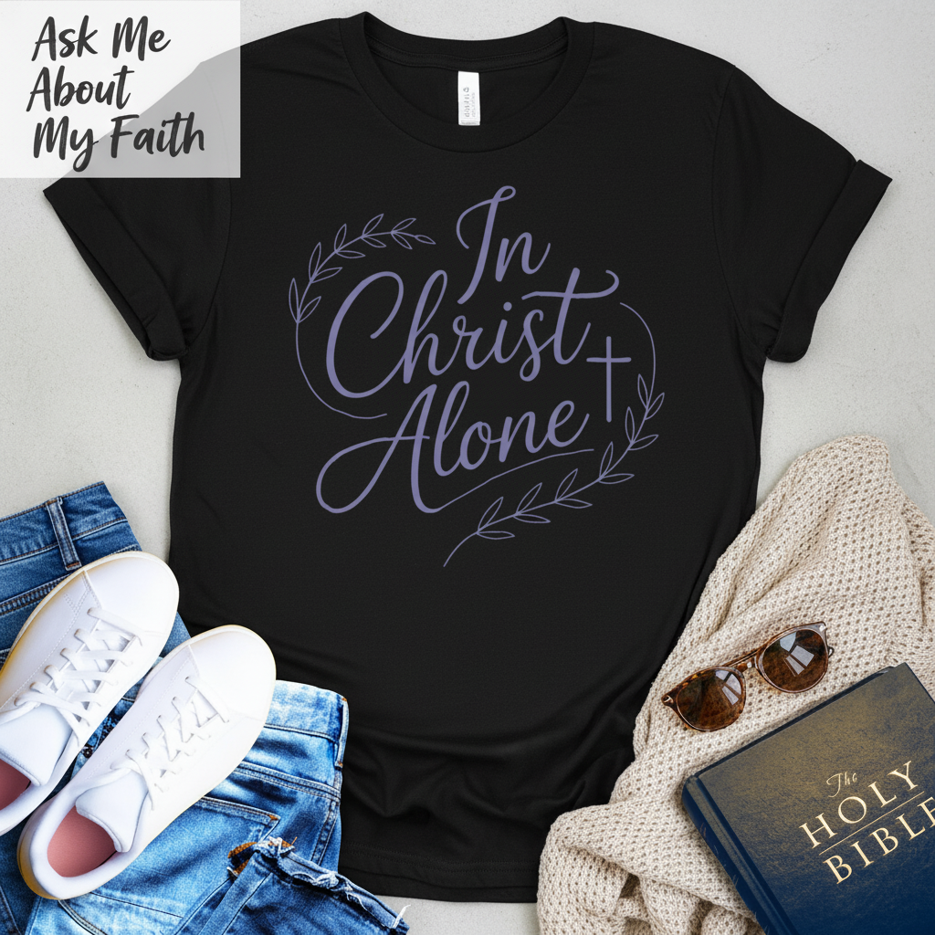 In Christ Alone T-Shirt__pair