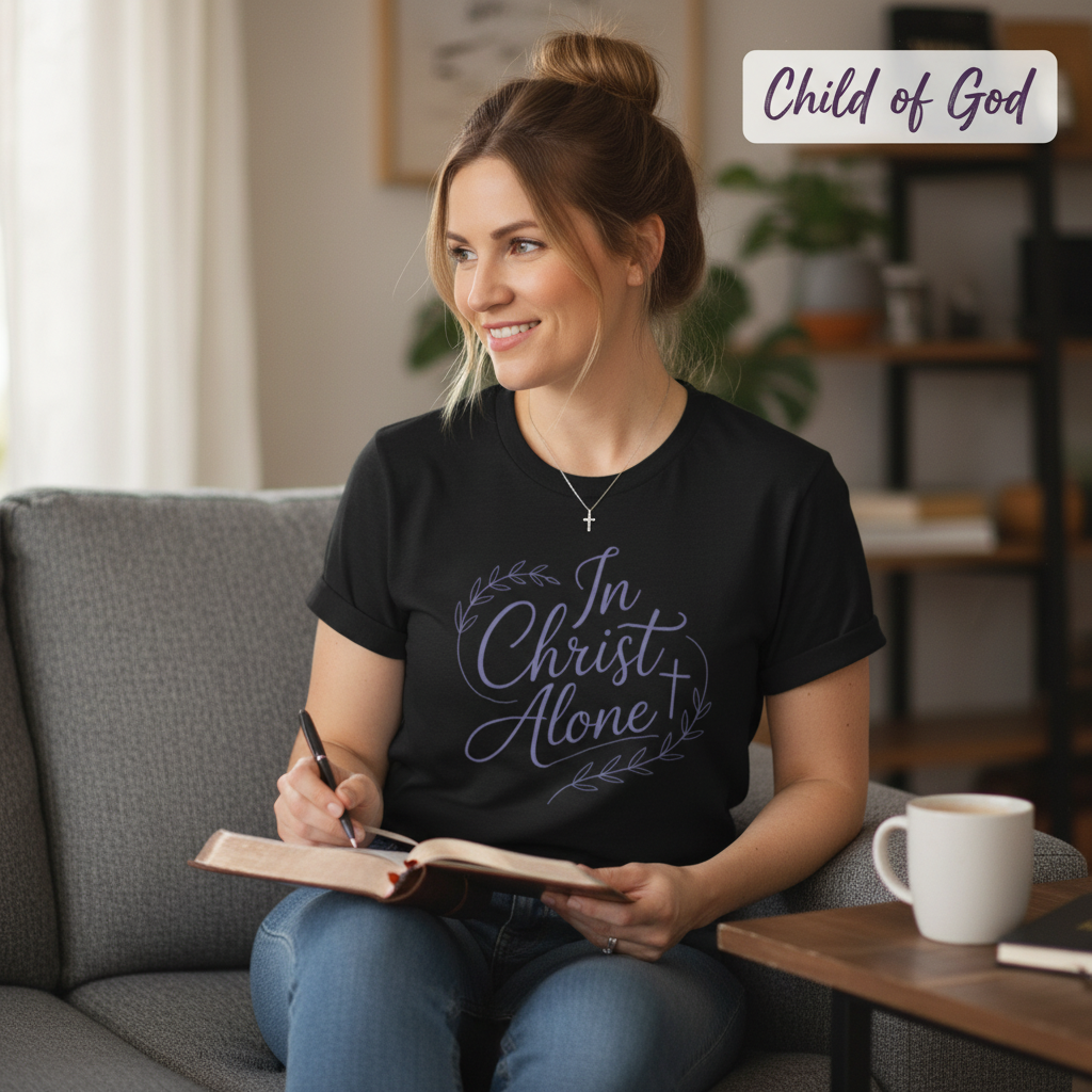 In Christ Alone T-Shirt__use