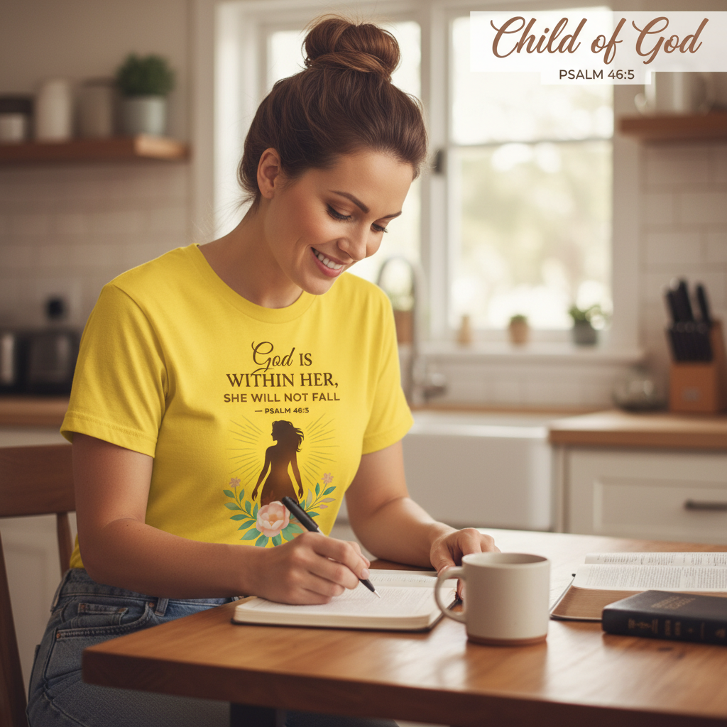 God Is Within Her T-Shirt__use