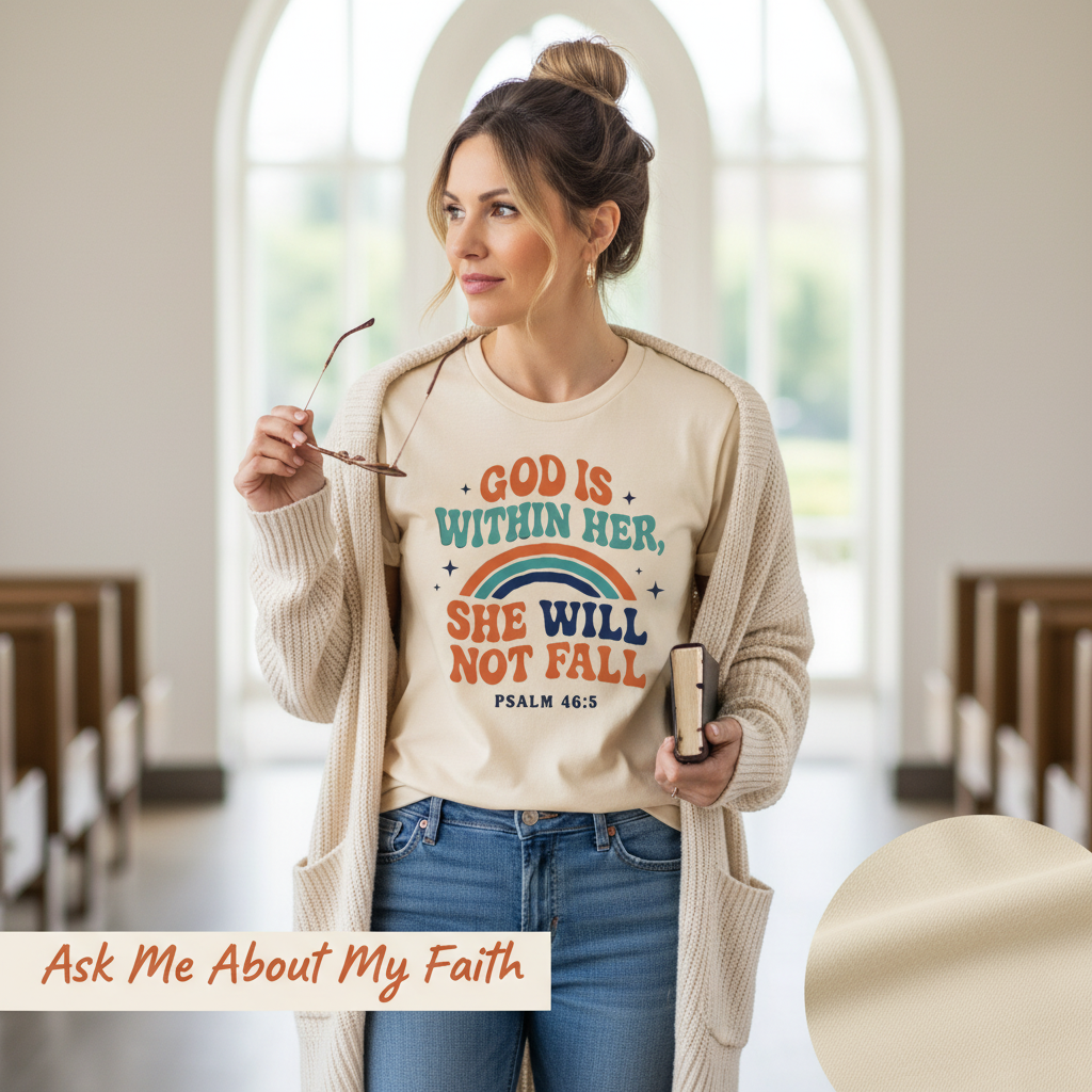 She Will Not Fall T-Shirt__pair