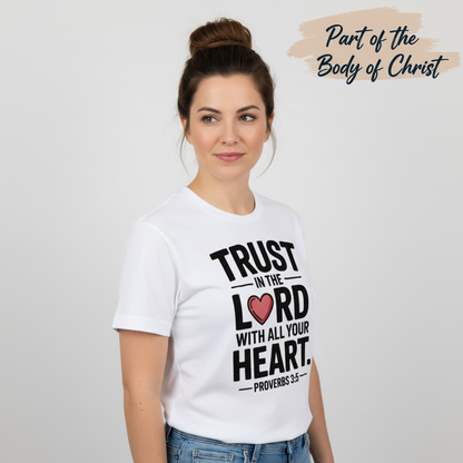 Trust in the Lord Heart T-Shirt__hero