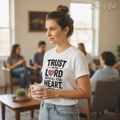 Trust in the Lord Heart T-Shirt__lifestyle