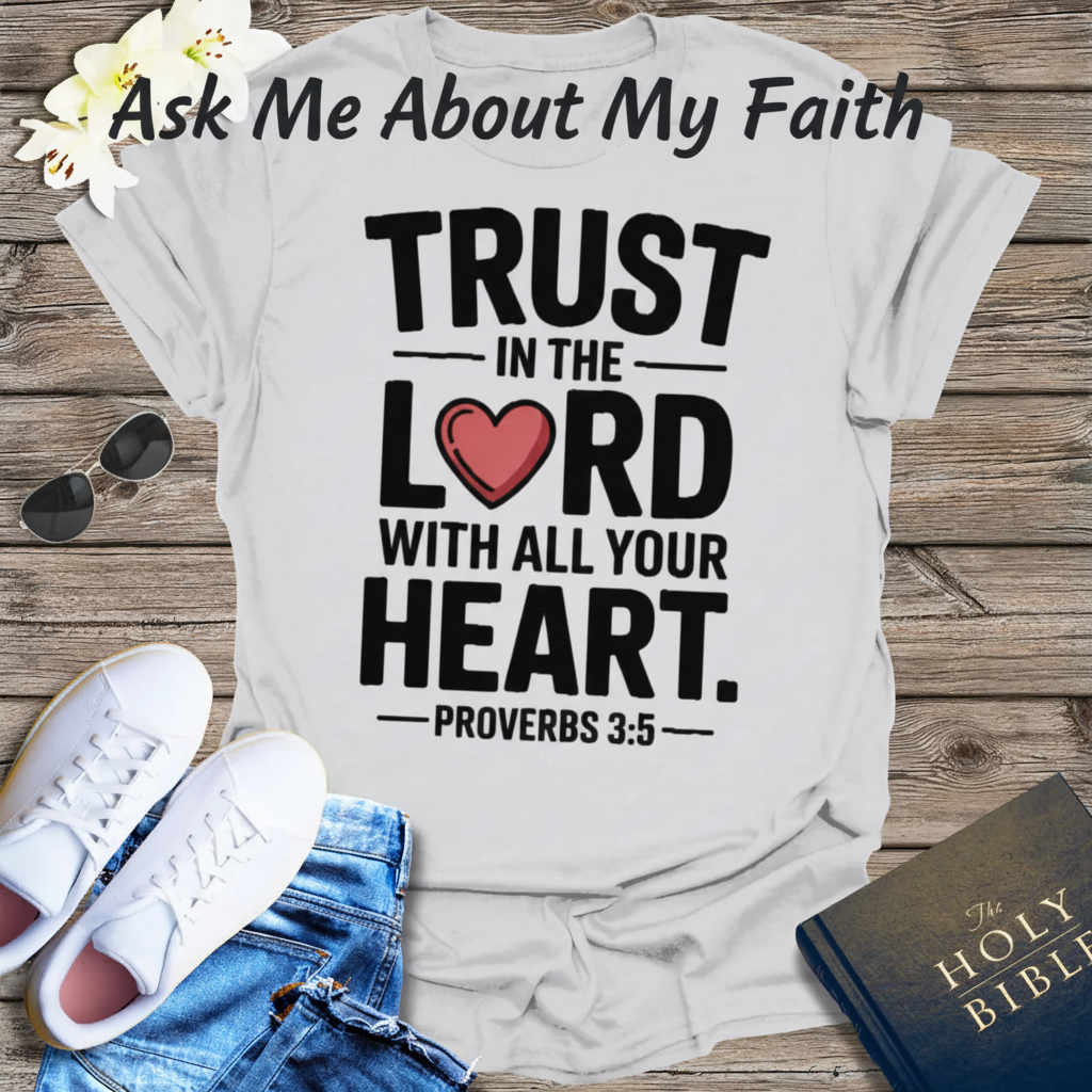 Trust in the Lord Heart T-Shirt__pair