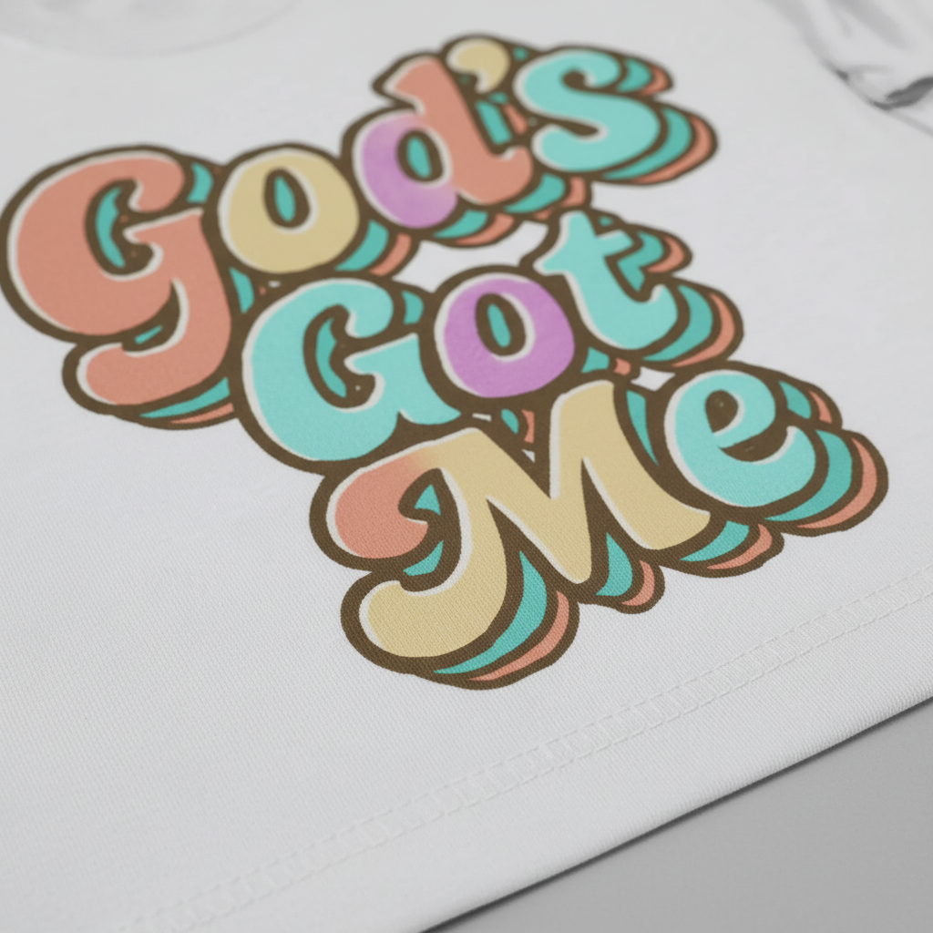 God's Got Me T-Shirt__detail