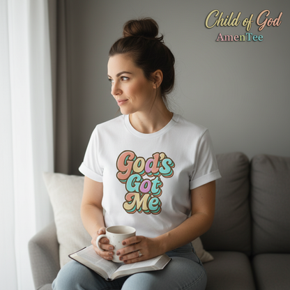 God's Got Me T-Shirt__use