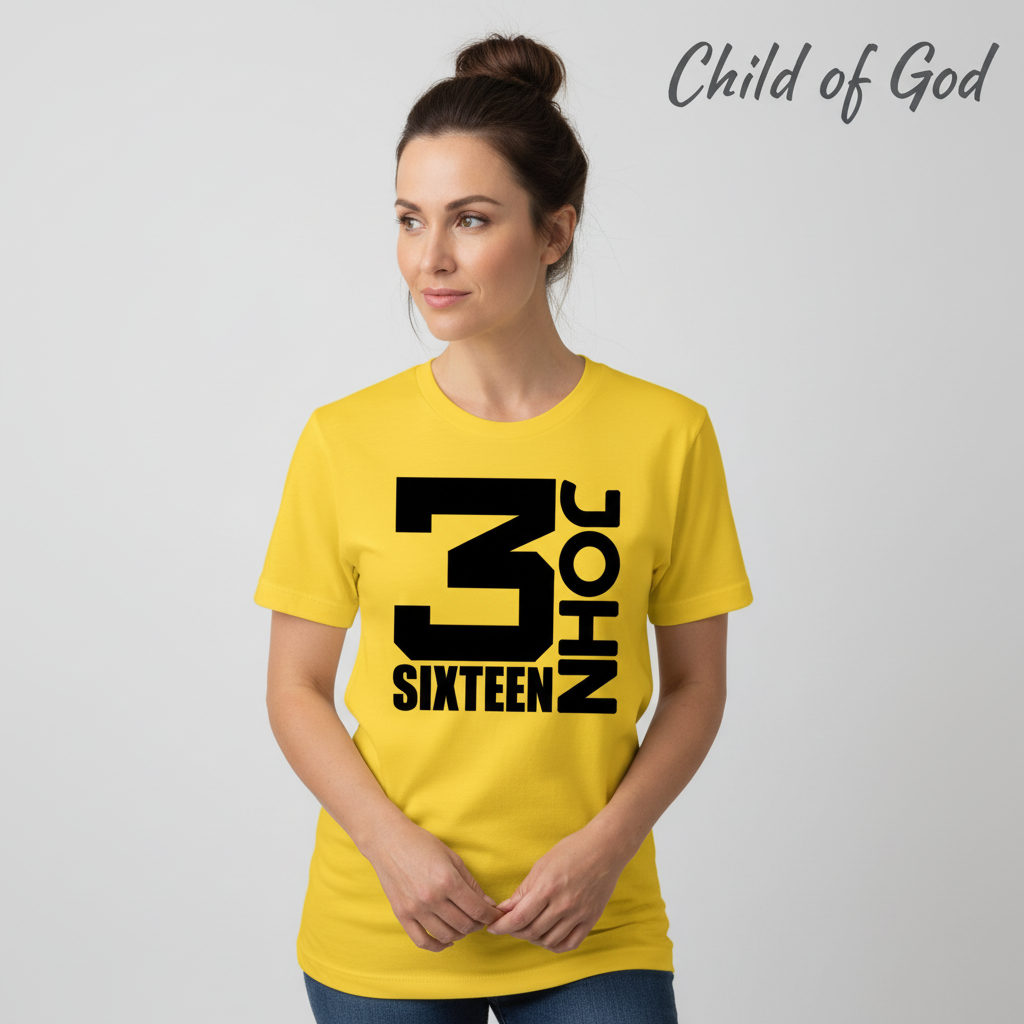 John 3:16 T-Shirt__hero