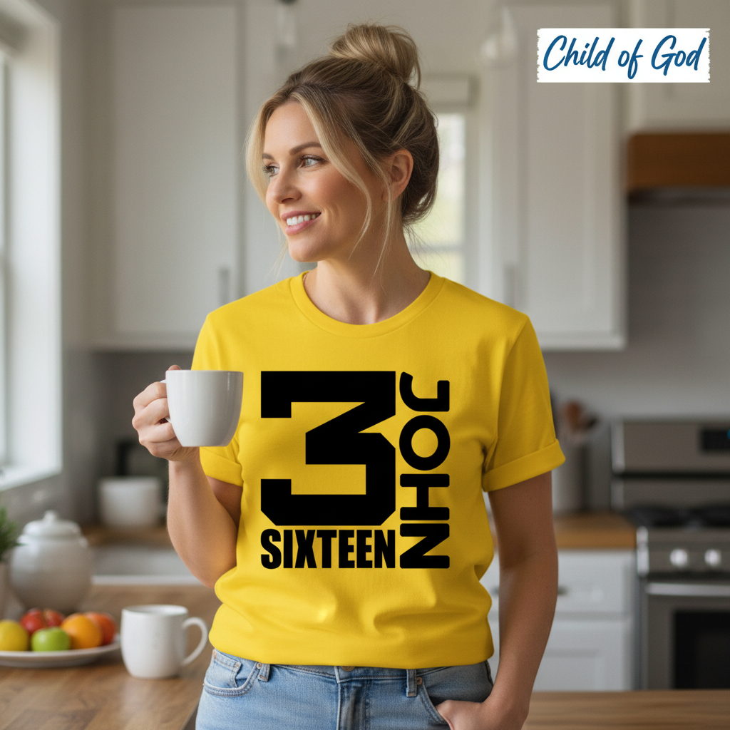 John 3:16 T-Shirt__lifestyle