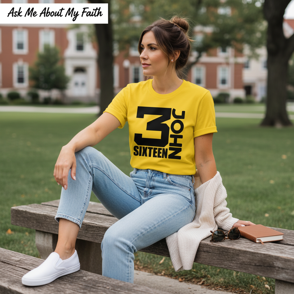 John 3:16 T-Shirt__pair