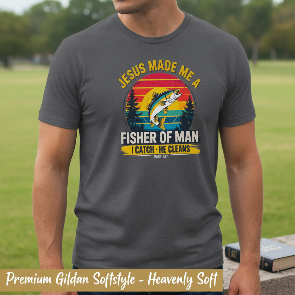 Fisher of Man T-Shirt__space