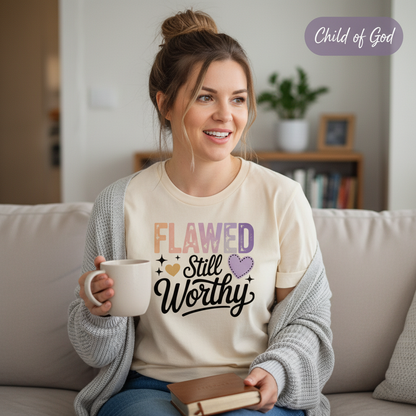 Flawed Still Worthy T-Shirt__use