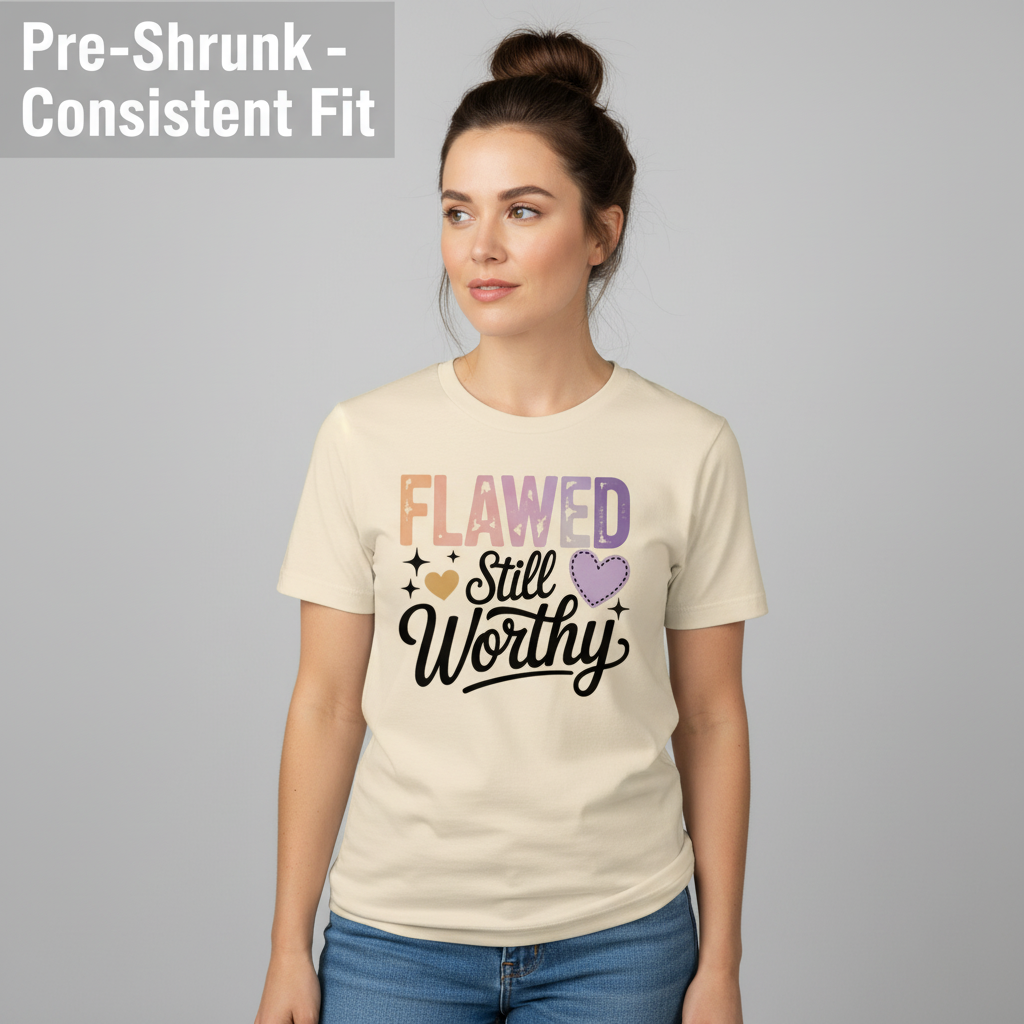 Flawed Still Worthy T-Shirt__benefit