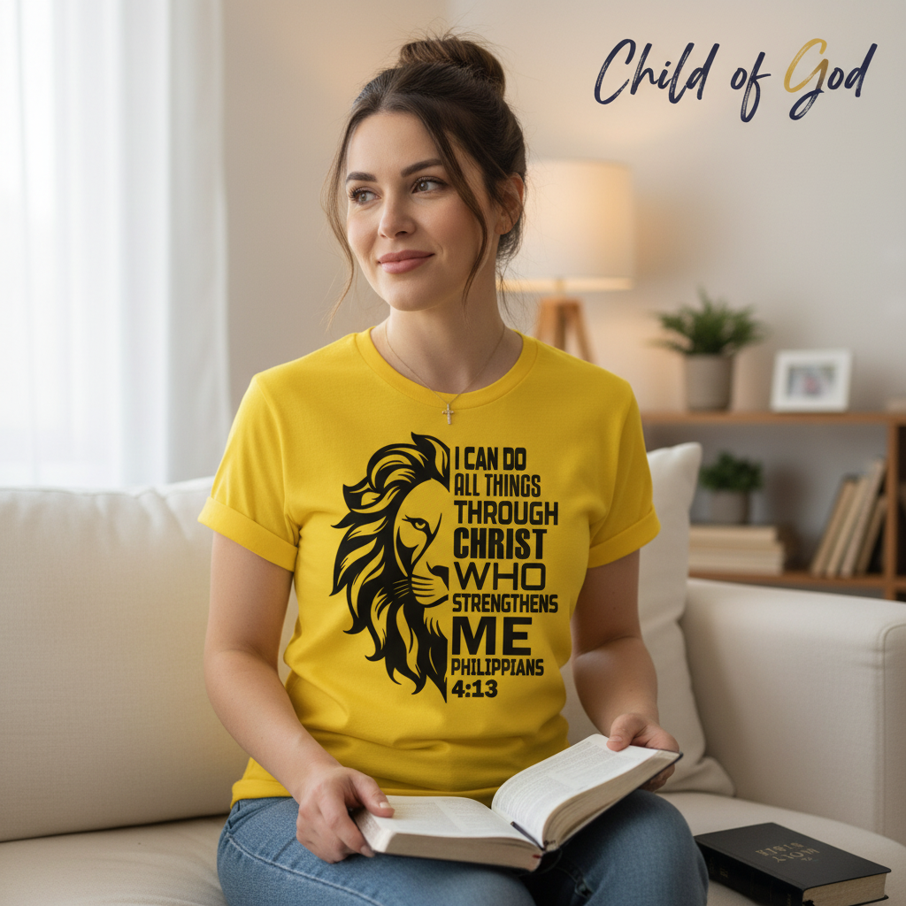 Lion of Strength T-Shirt__use