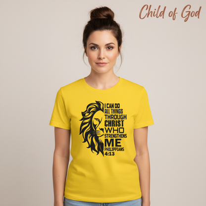 Lion of Strength T-Shirt__hero