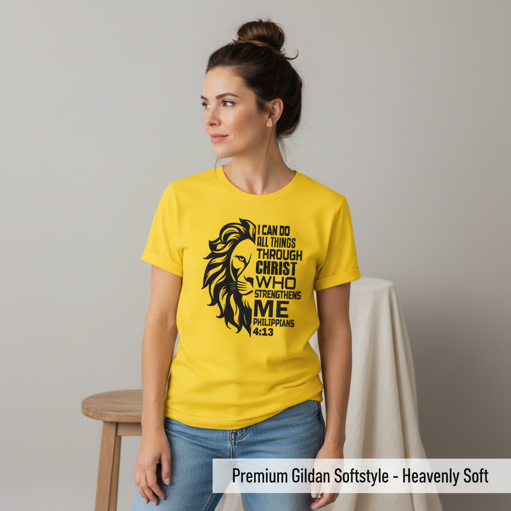 Lion of Strength T-Shirt__space