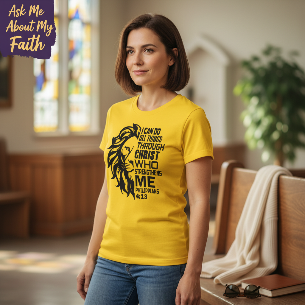 Lion of Strength T-Shirt__pair