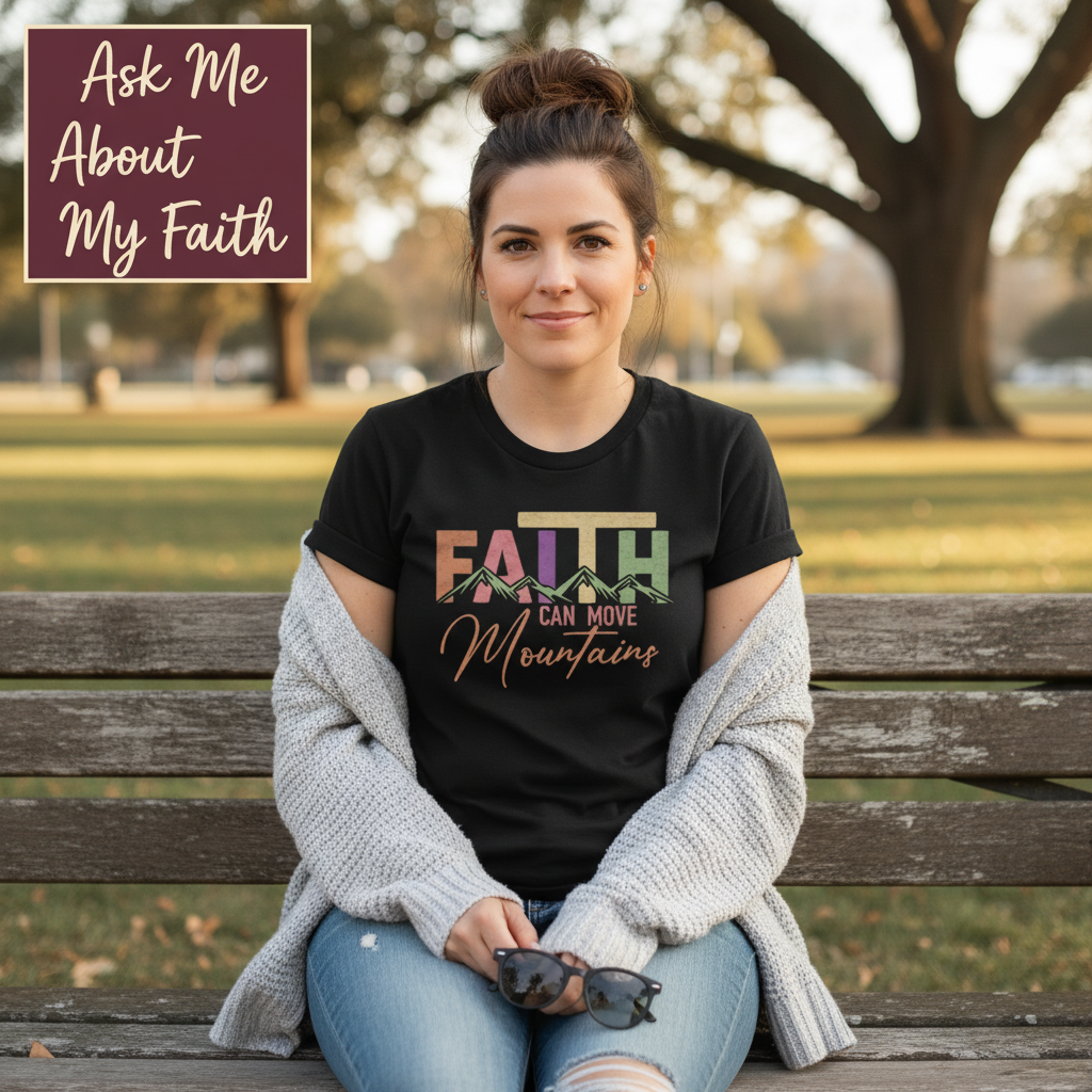 Faith Can Move Mountains T-Shirt__pair