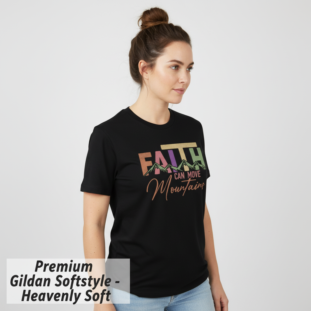 Faith Can Move Mountains T-Shirt__benefit