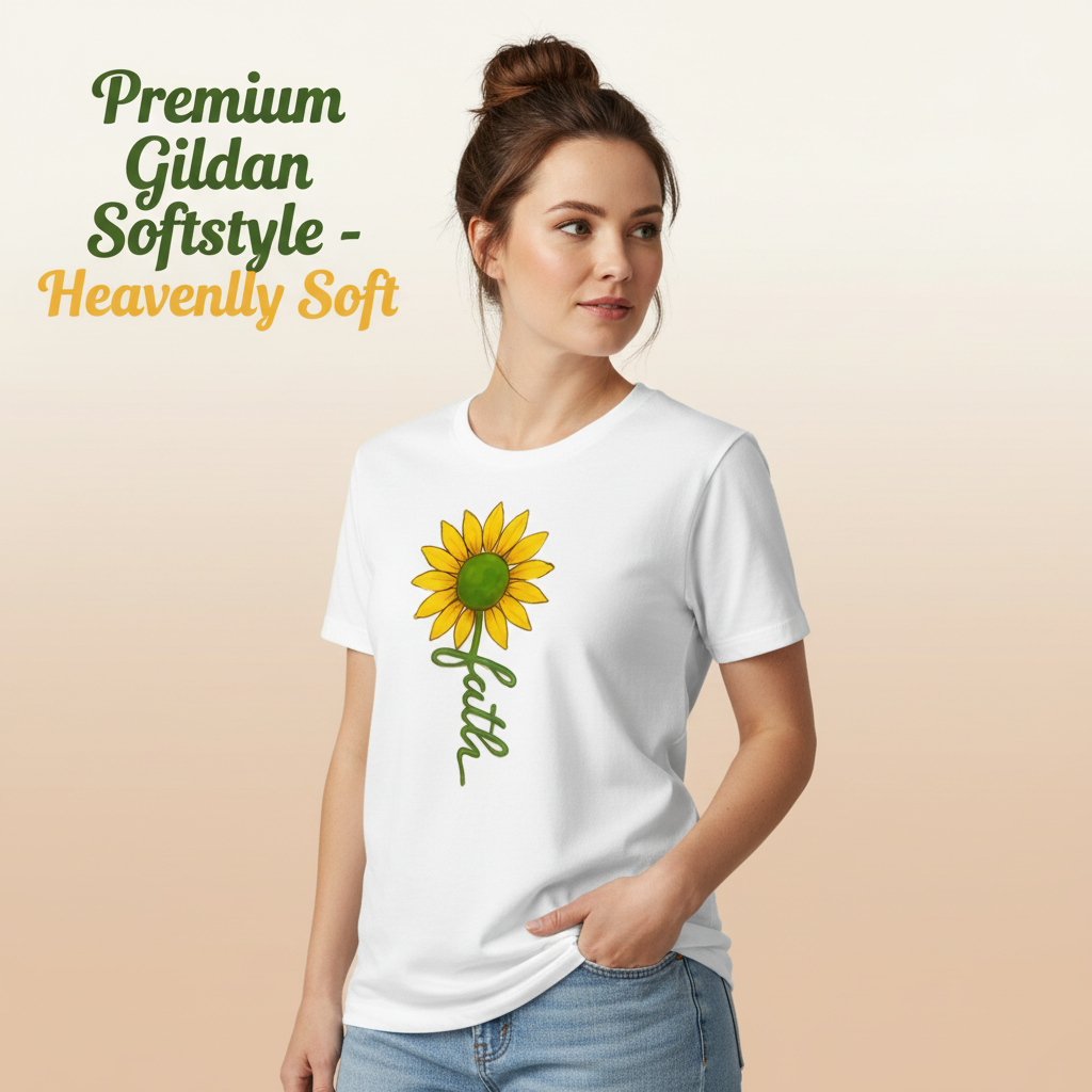 Sunflower Faith T-Shirt__benefit