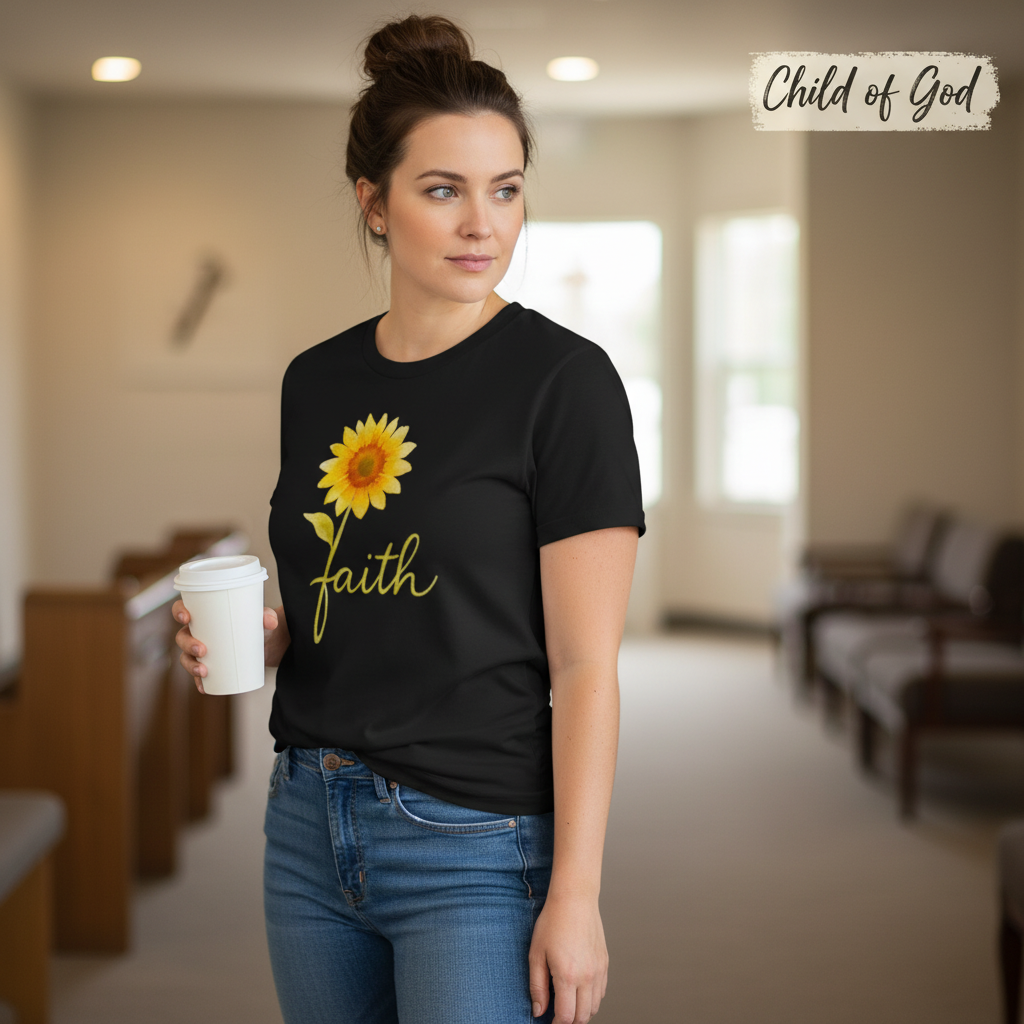 Sunflower Faith T-Shirt__lifestyle