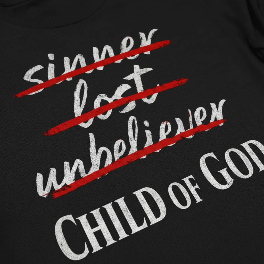 Child of God Identity T-Shirt__detail