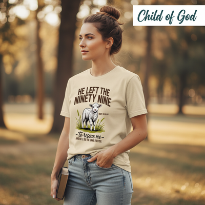 He Left the Ninety-Nine T-Shirt__lifestyle