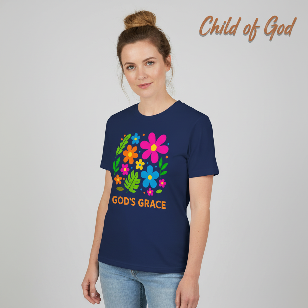 God's Grace Bloom T-Shirt__hero
