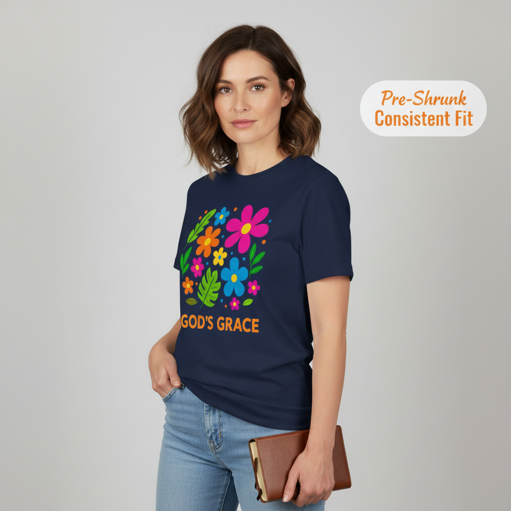 God's Grace Bloom T-Shirt__benefit