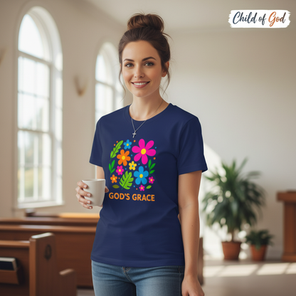 God's Grace Bloom T-Shirt__lifestyle