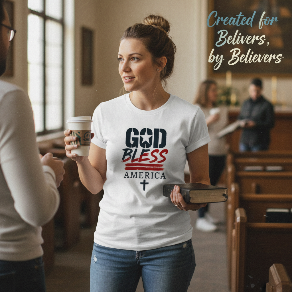 God Bless America T-Shirt__use