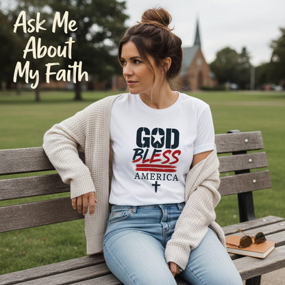 God Bless America T-Shirt__pair