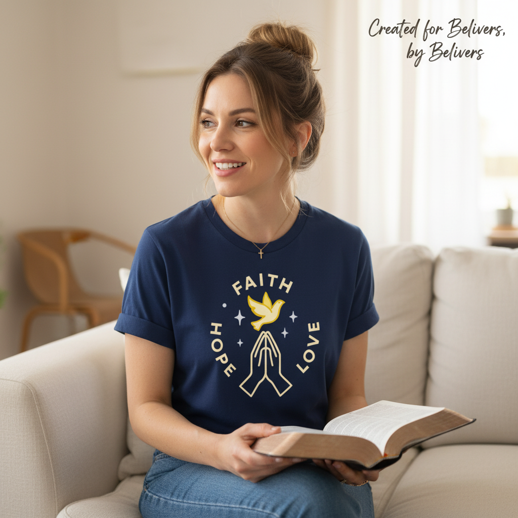 Faith Hope Love T-Shirt__use